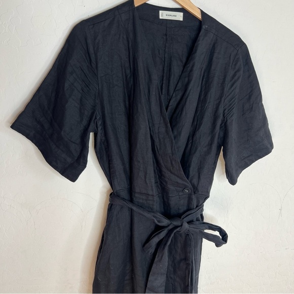 SEAFOLLY Womens Black Criss Cross Back One Piece Jumpsuit - Picture 6 of 13